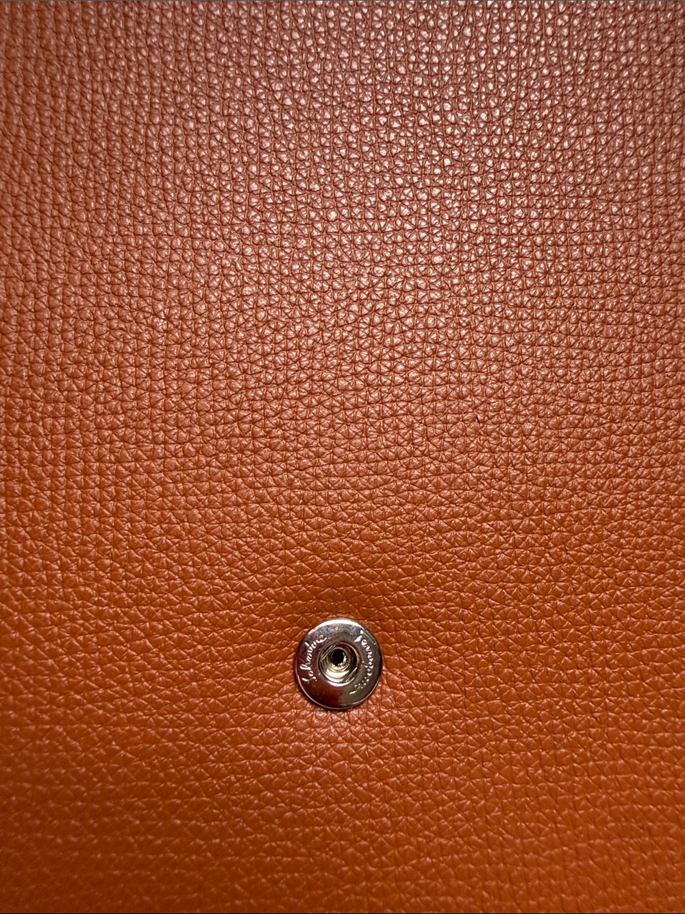 Salvatore Ferragamo Leather Envelope Clutch - Picture 9 of 17
